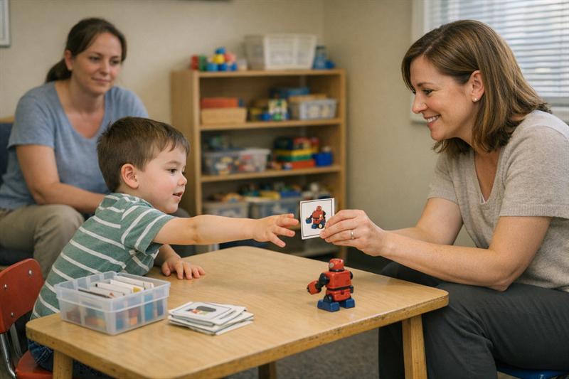 How ABA Builds Communication Skills Step-by-Step (From First Words to Conversations)
