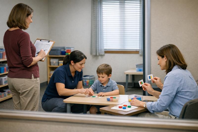 How BCBAs, RBTs, and Parents Work Together in ABA Therapy